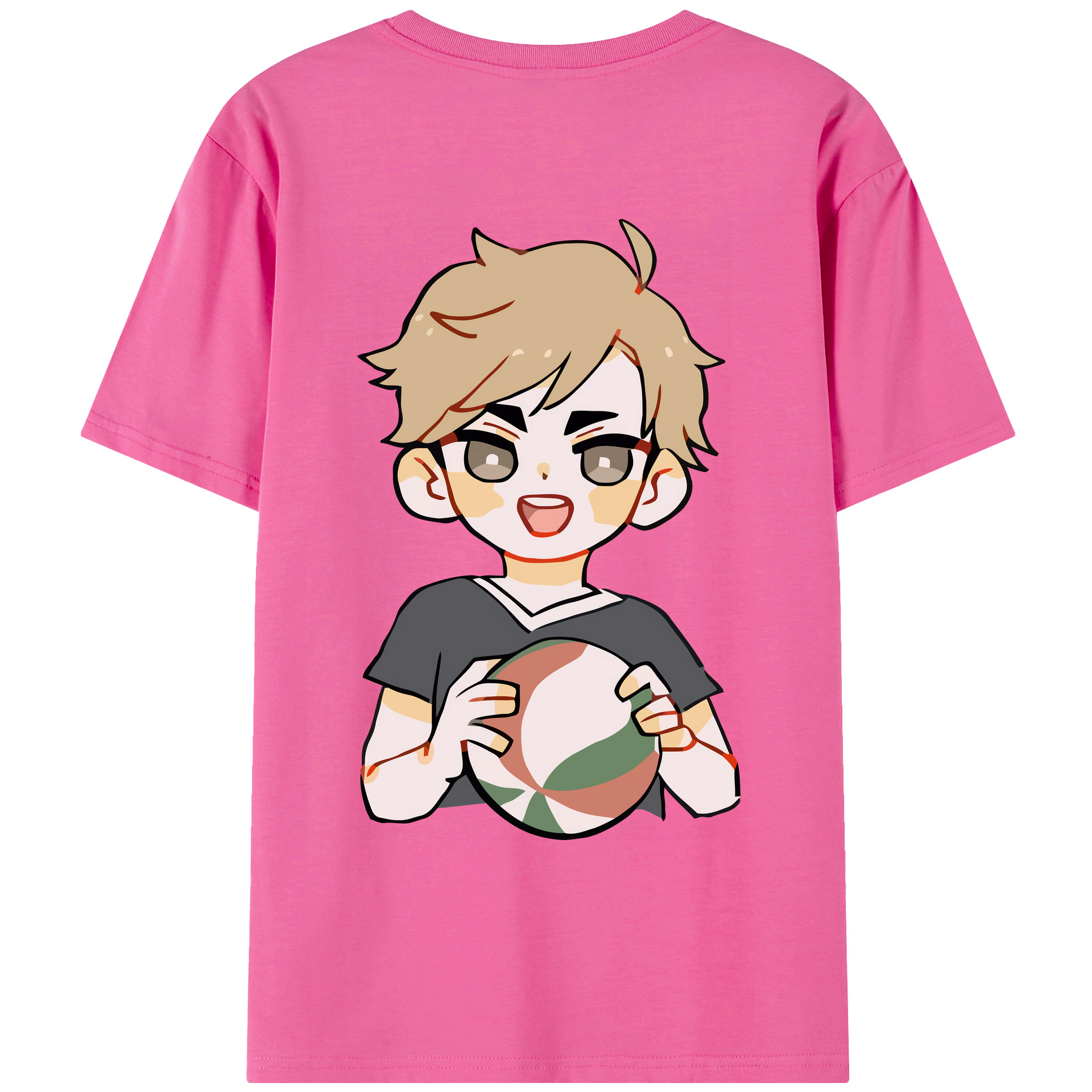 （画像用） ハイキュー!! Haikyu!! レディース半袖Tシャツ(バックプリント)